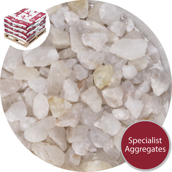 Roofing - 6mm Perma-Frost White Chippings